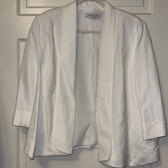 Linen blend jacket - Picture 1 of 5